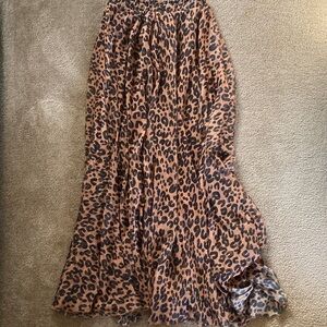 Chicwish Animal Print Maxi Skirt